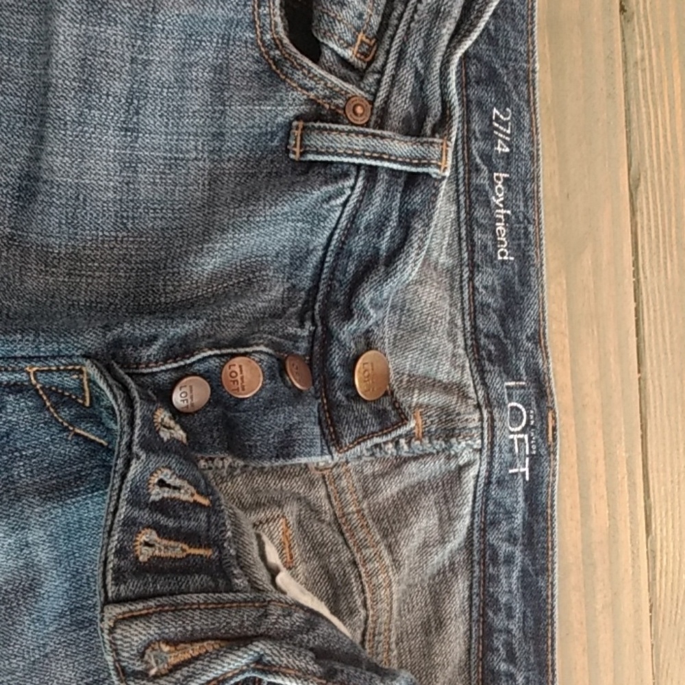Loft ripped jeans